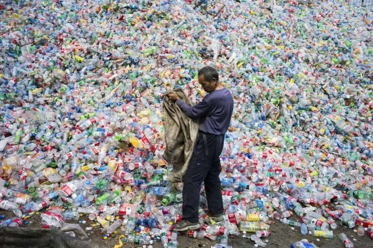 China has long been the world's dumping ground for waste, with Europe and North America exporting millions of tonnes of recyclab