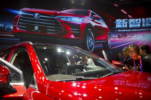 China monthly car sales pick up in April; EV sales double