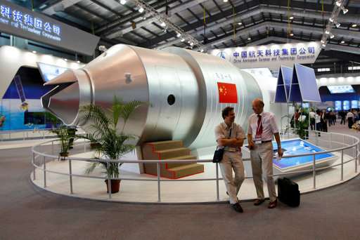 China space lab mostly burns up on re-entry in south Pacific