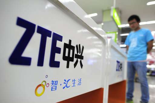 China's ZTE stops major operations following US export ban