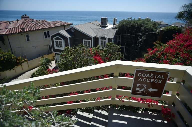 Coastal access walkways lead to public beaches up and down California's coast, but here in Malibu, many homeowners are willing t
