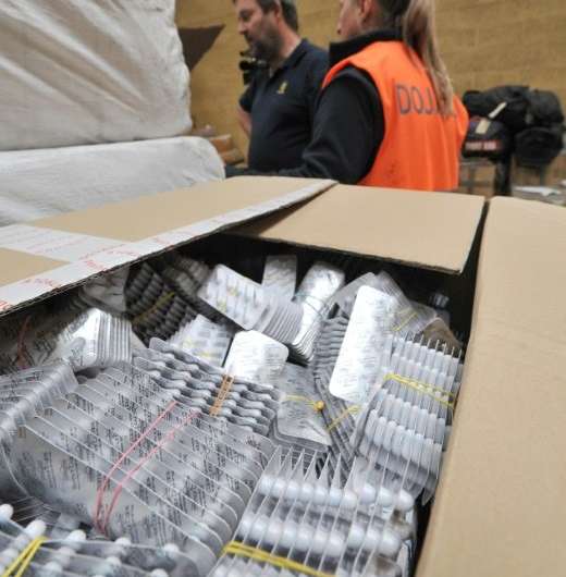 Counterfeit medical pills from India seized in Belgium. Fake drugs from India and China are awash in African markets