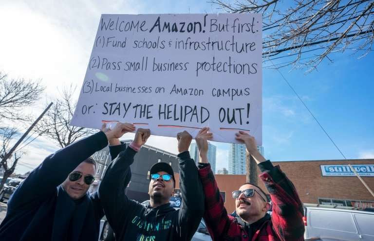 Critics fear Amazon's arrival in Queens will accelerate gentrification in a city where affordable housing is increasingly rare a