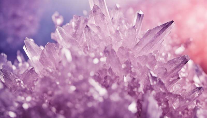 Crystals that clean natural gas