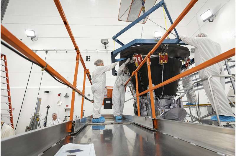 Cutting-edge heat shield installed on NASA’s Parker Solar Probe