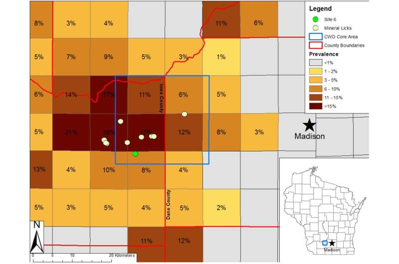 CWD prions discovered in Wisconsin soils for the first time