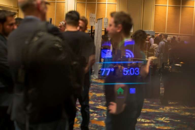 Data is seen through Vuzix augmented reality smart glasses.