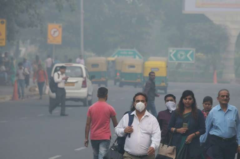 Delhi on Monday had emergency pollution levels more than 35 times the World Health Organization safe limit