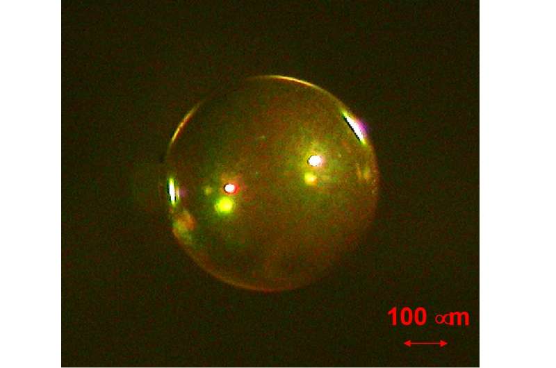 Diamond capsules improve performance of laser fusion