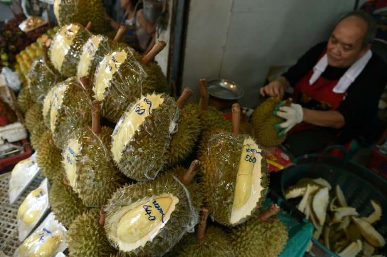 Durian is eaten across Southeast Asia and is both famous for its popularity and infamous for its pungent smell