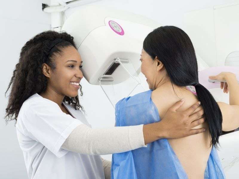 Earlier mammograms may mean less need for aggressive treatments