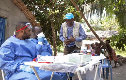 Ebola vaccinations begin in Congo's northwest town of Bikoro