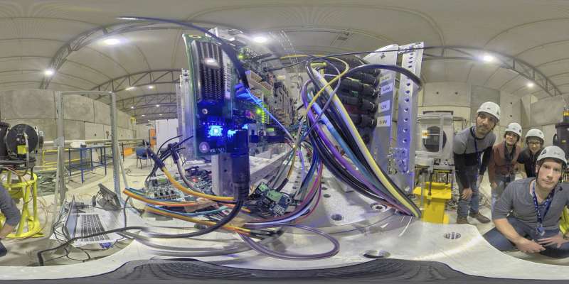 ESA team blasts Intel’s new AI chip with radiation at CERN