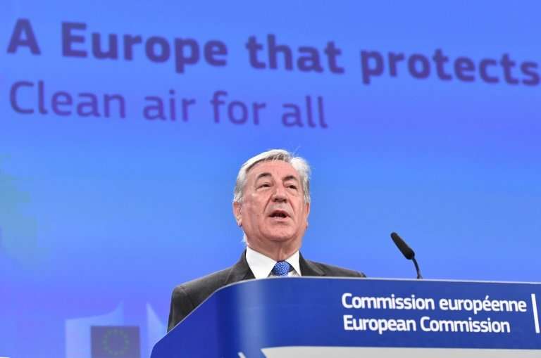 EU Environment Commissioner Karmenu Vella said some countries had failed to act quickly enough on pollution
