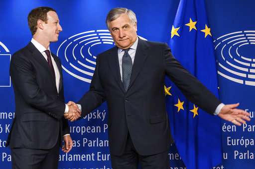 EU lawmakers push for cybersecurity, data audit of Facebook
