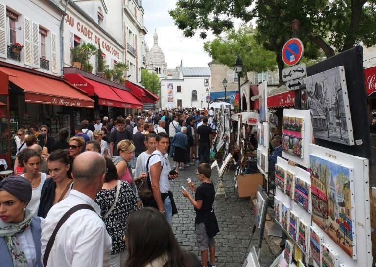 Even the street artists in Montmartre's Place du Tertre feel under threat from the proliferation of cheap artwork in local touri