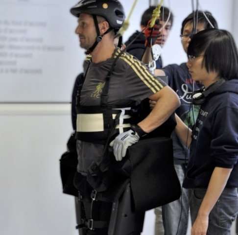 Exoskeleton designed to help paraplegics walk