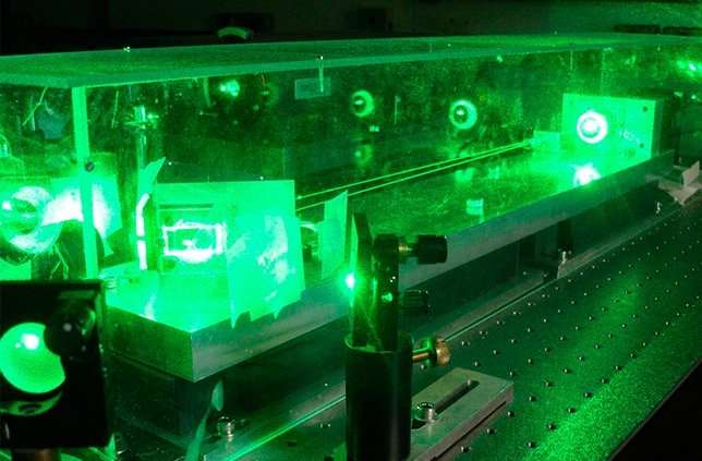 Experiment obtains entanglement of six light waves with a single laser