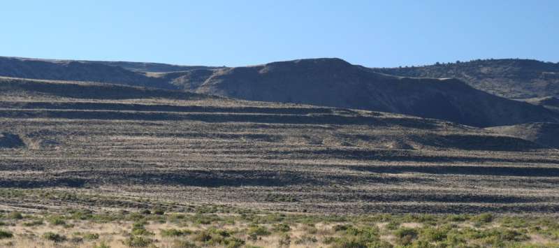 Extinct lakes of the American desert west