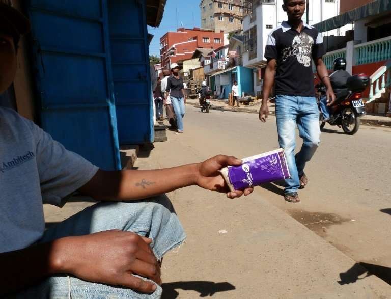 Fake drugs being sold in the Madagascar capital Antananarivo