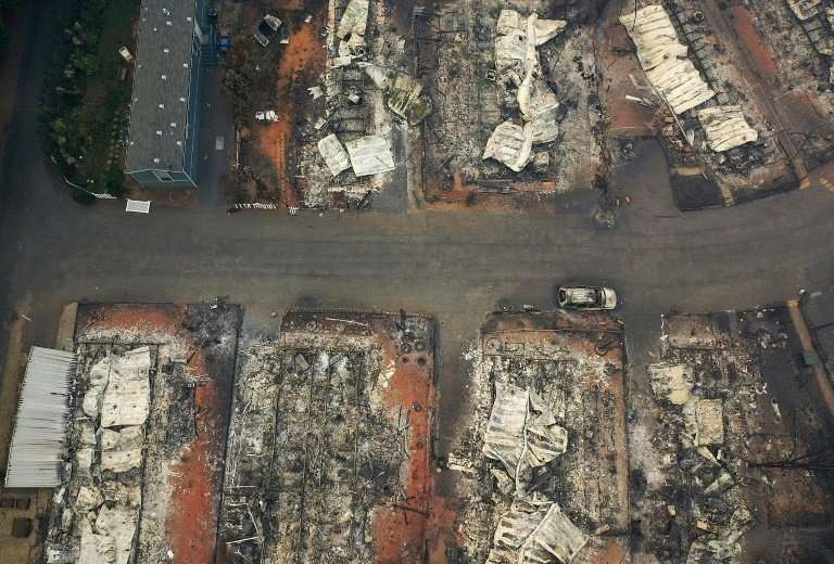 Fires in the United States in November caused billions of dollars worth of destruction