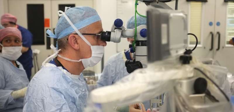 First human test of robotic eye surgery a success