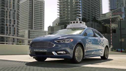 Ford and Miami to form test bed for self-driving cars