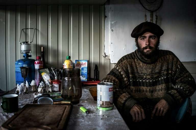 From June to October, Gaetan Meme, 24, is in the mountains looking after 1,300 sheep