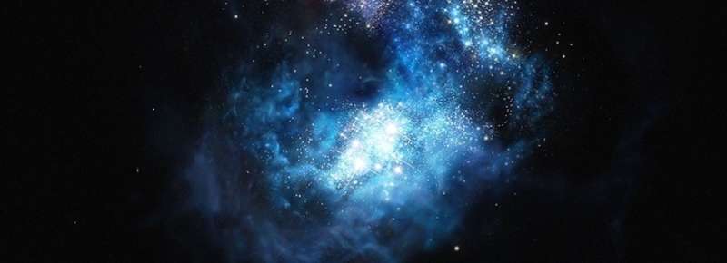 Galaxy in the early universe contains carbon after all