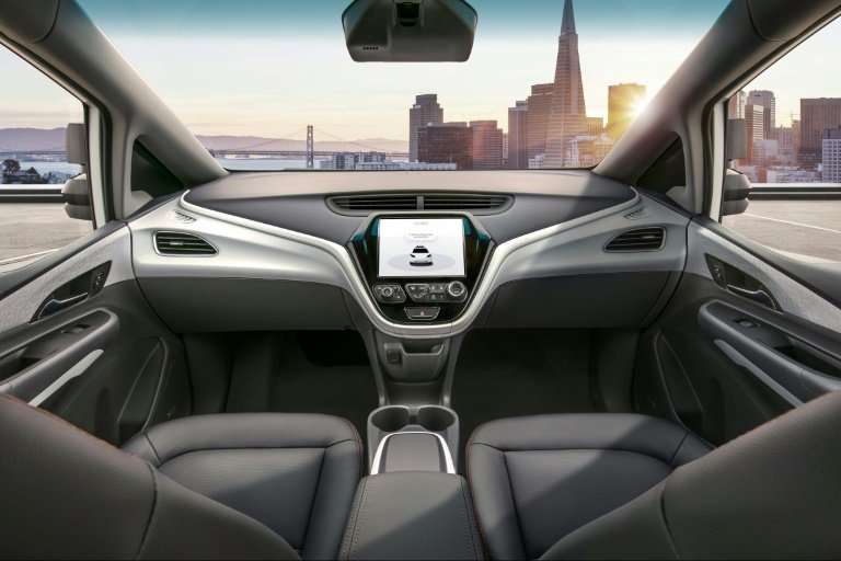 GM's Cruise AV is an autonomous vehicle with no steering wheel or pedals