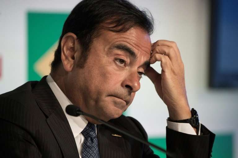 Going, going Ghosn: Nissan and Mitsubishi look set to oust charistmatic chairman Carlos Ghosn after his arrest for alleged finan