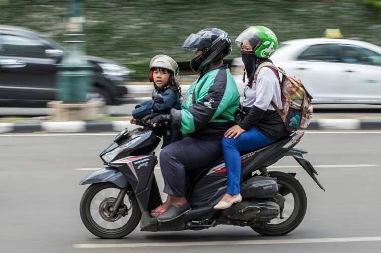 Go-Jek operates a fleet of motorcycle taxis, private cars and other services, from massage and house cleaning to grocery shoppin