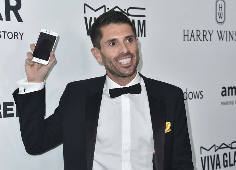 Grindr founder and CEO Joel Simkhai attends an event at Milk Studios in Hollywood, California, in October 2015