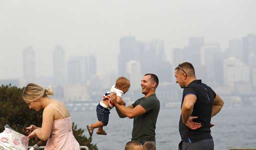 Hard to see, hard to breathe: US West struggles with smoke