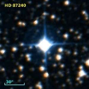 HD 87240 is a chemically peculiar star with an overabundance of heavy elements, study suggests