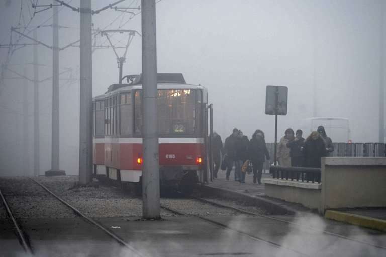 Heavy smog shrouds Bulgarian commuters and the EU now wants to be &quot;carbon neutral&quot; by 2050