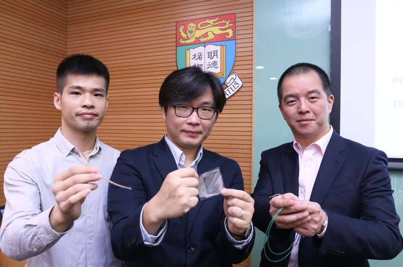 HKU develops an ultra-thin sensor that makes inflammation testing and curing 30 times faster