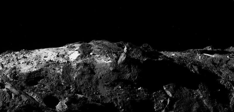 Image: Comet 67P/Churyumov-Gerasimenko horizon