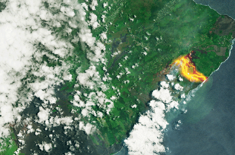 Image: Hawaii lava flow