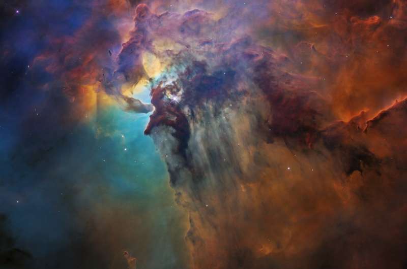 Image: Lagoon Nebula (visible-light view)