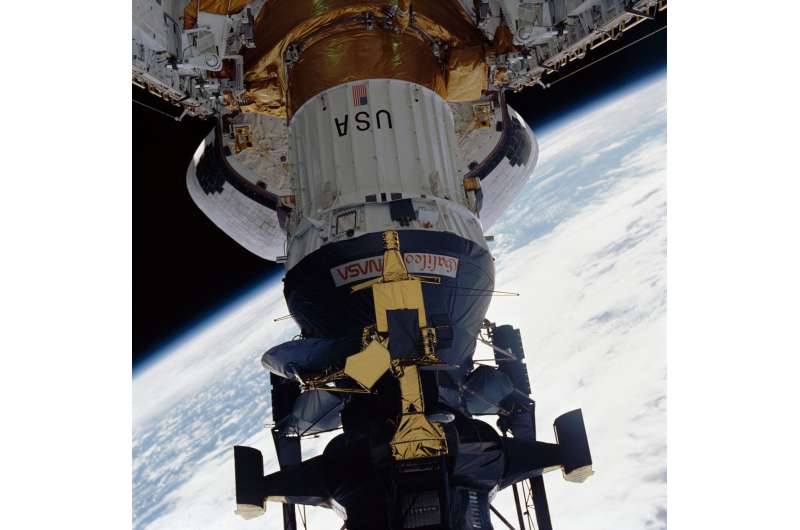 Image: Launching the Galileo mission