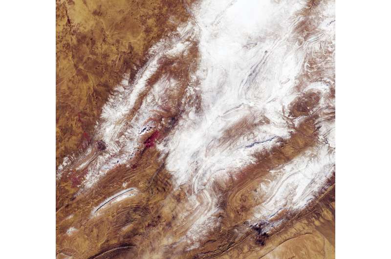 Image: Sahara snow