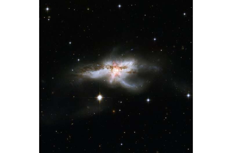 Imaging a galaxy's molecular outflow