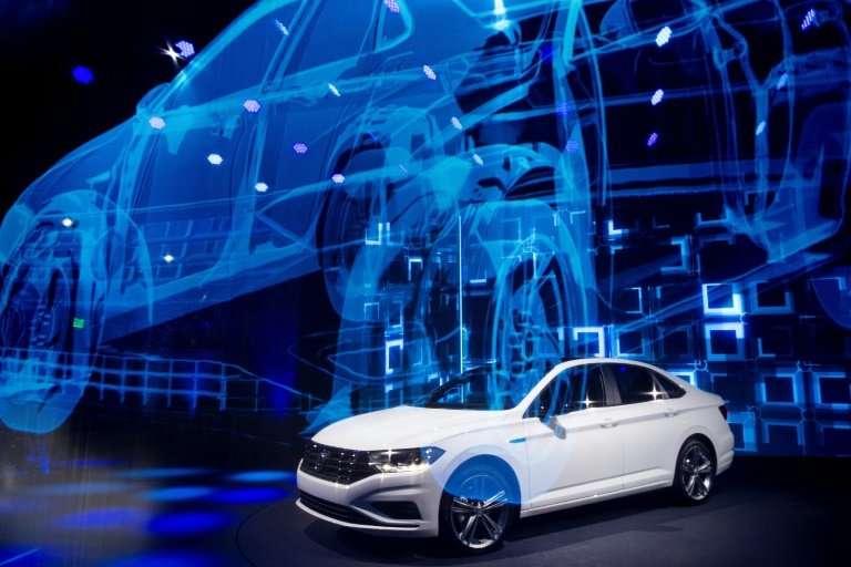 In a break from most of the big launches at the Detroit auto show, Volkswagen highlighted its Jetta sedan