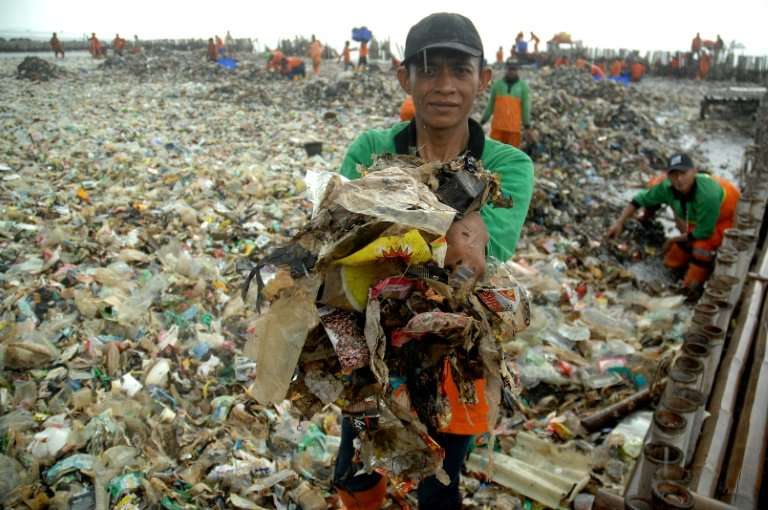 Indonesia is the world's second biggest contributor to marine debris after China