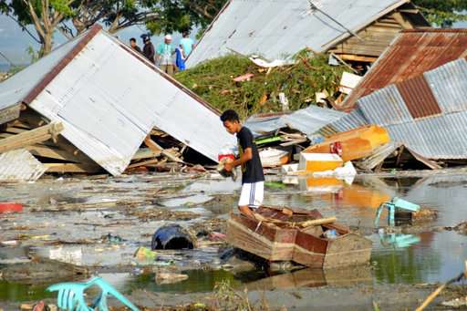 Indonesian quake and tsunami devastates coast, many victims