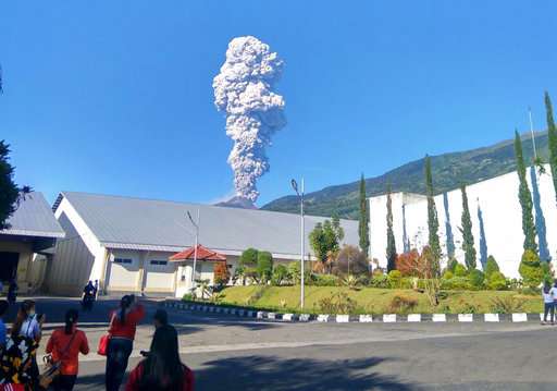 Indonesia's most active volcano erupts, spews ash into sky