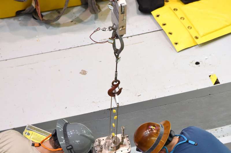 INL's TREAT reactor successfully completes first fueled experiment