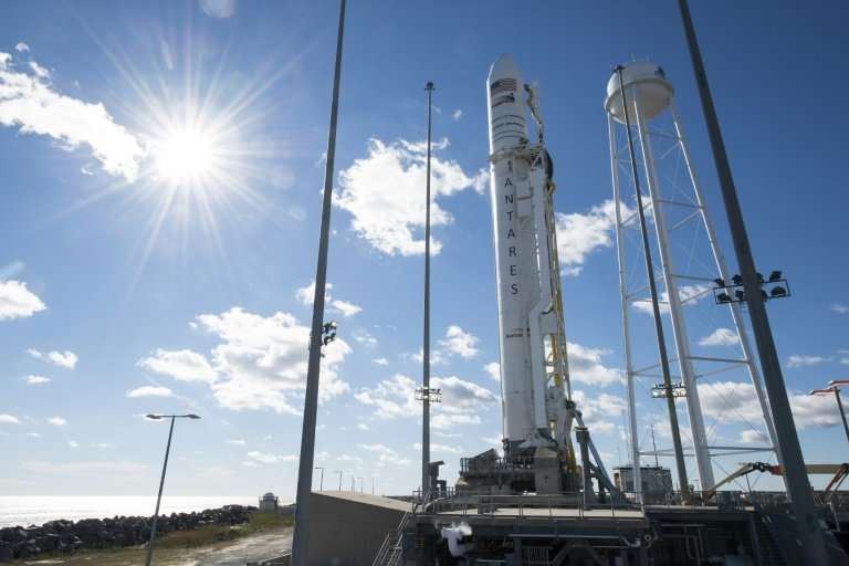 It takes six months and 40 people to assemble an Antares rocket