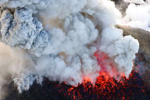 Japanese volcano erupts, dozens of flights grounded